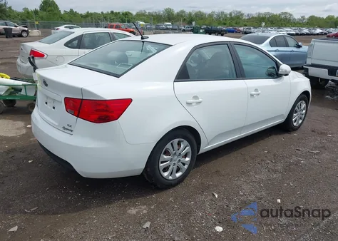 2010 Kia Forte Ex z USA, uszkodzony, nr VIN KNAFU4A22A5292290